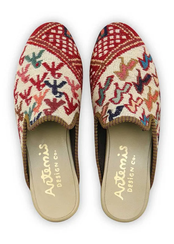 Men's Sumak Kilim Slippers - Size 9