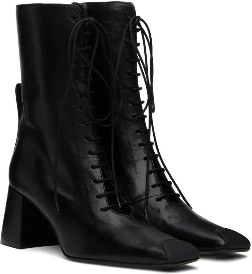 Miista Black Bette Boots