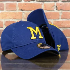 Milwaukee Brewers 1970 Throwback Blue Adjustable Dad Hat OSFM