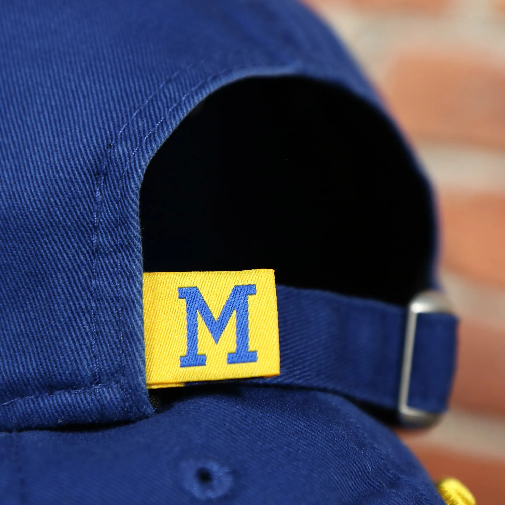 Milwaukee Brewers 1970 Throwback Blue Adjustable Dad Hat OSFM