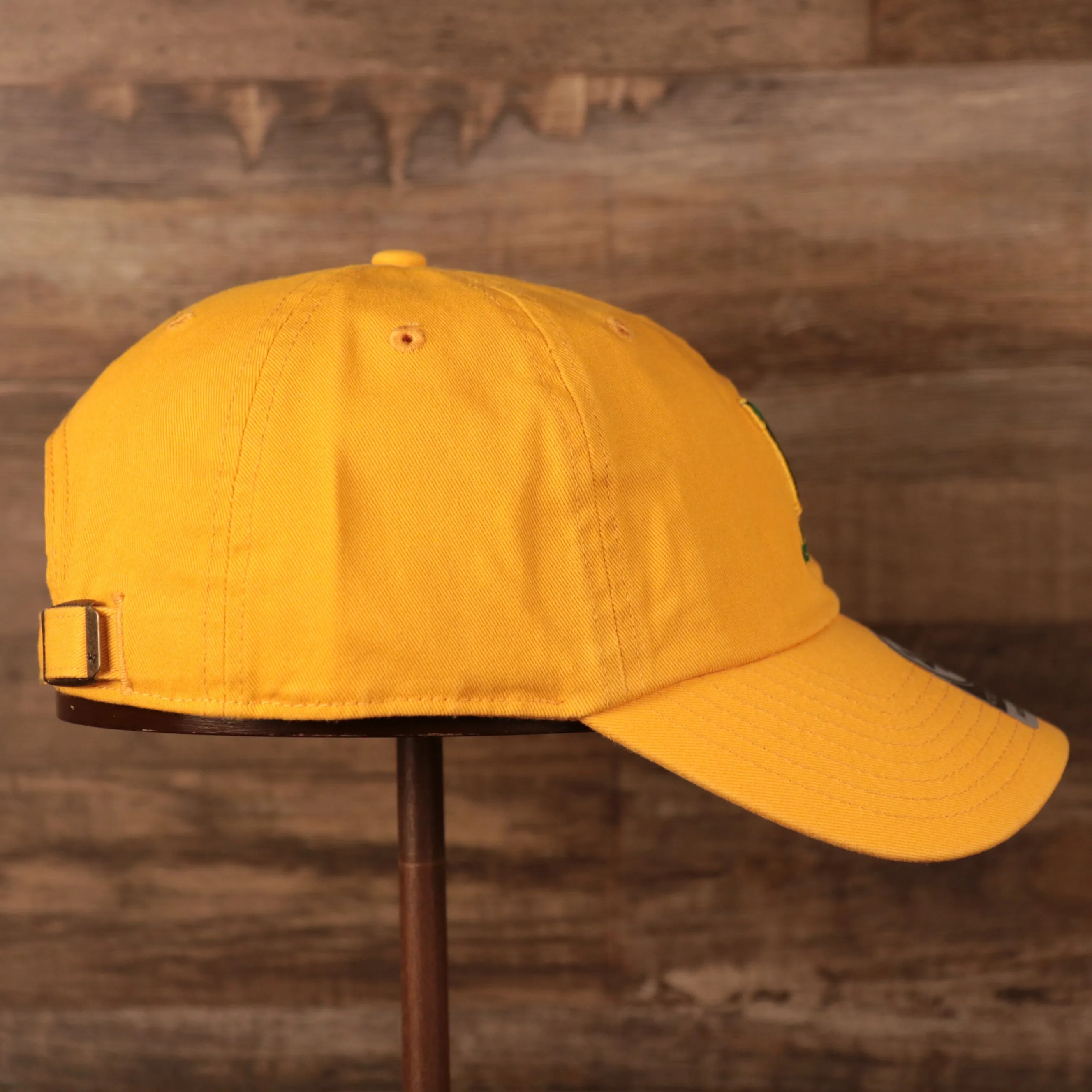 Minnesota North Stars Yellow Adjustable Retro Dad Hat