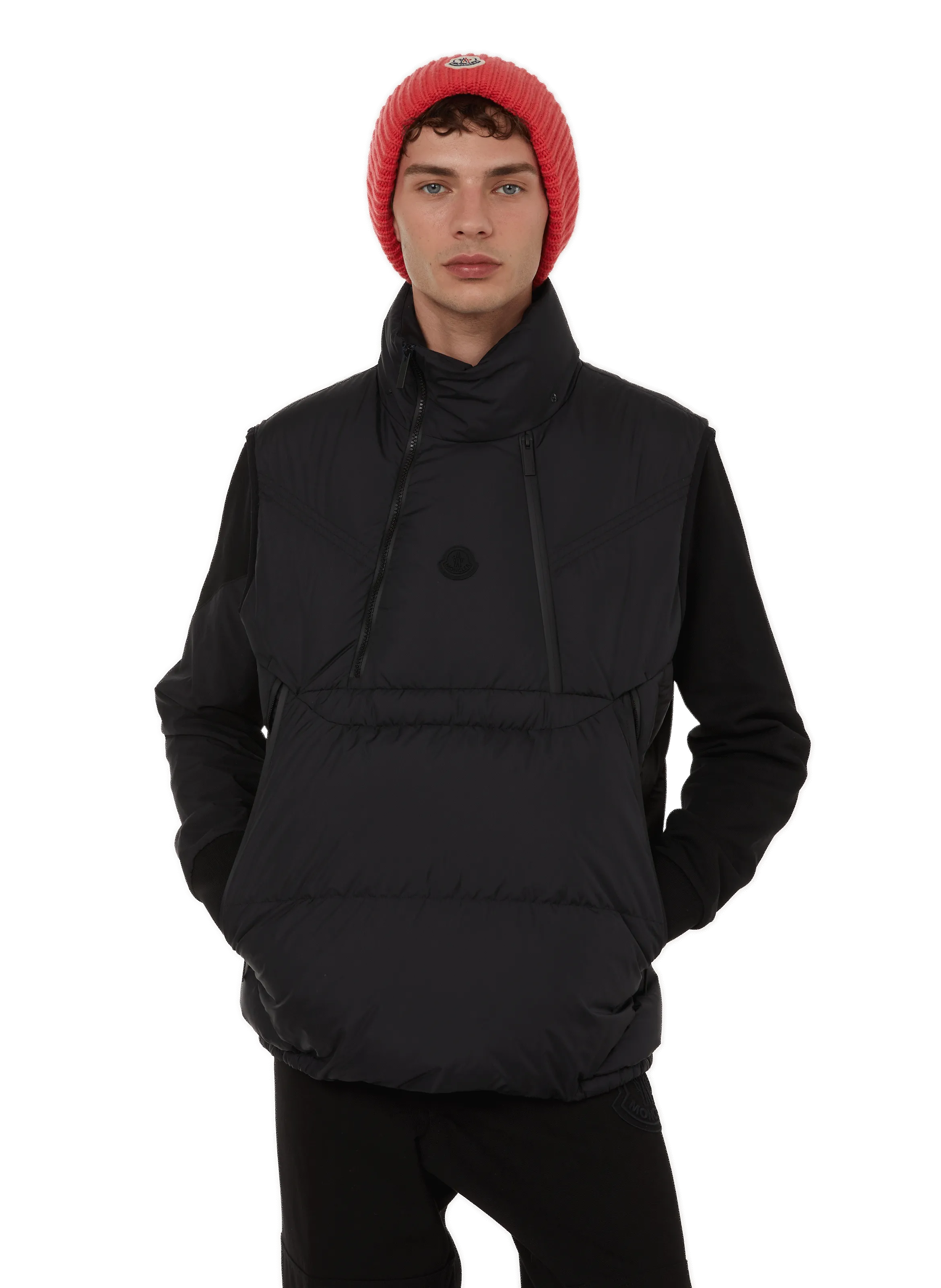 MONCLER  Aire Vest slip-on down gilet - Black