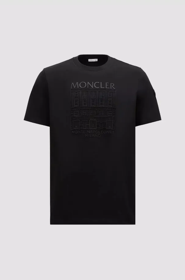 MONCLER  |Embossed Motif T-Shirt