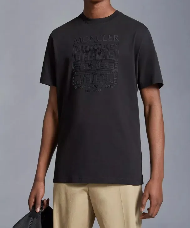 MONCLER  |Embossed Motif T-Shirt