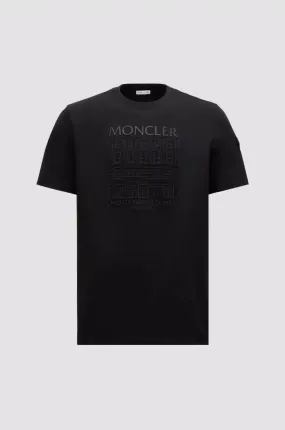 MONCLER  |Embossed Motif T-Shirt