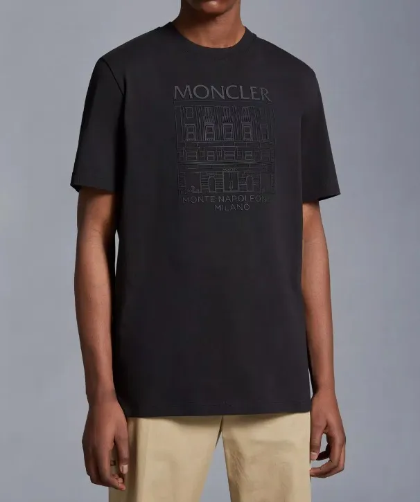 MONCLER  |Embossed Motif T-Shirt