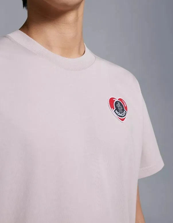 MONCLER  |Heart Logo T-Shirt