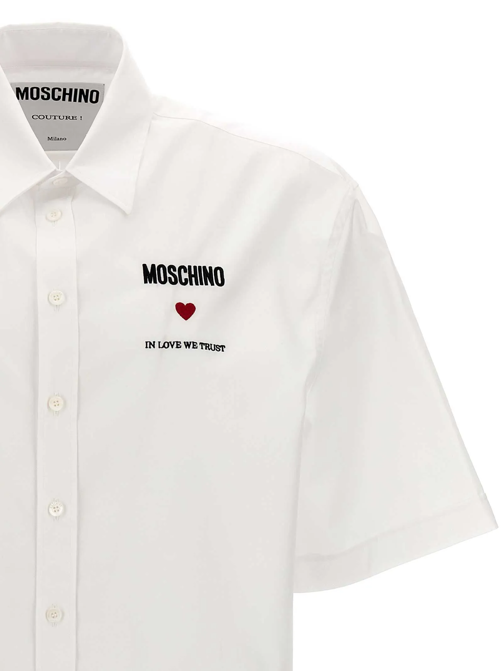 Moschino  |Moschino 'In love we trust' shirt