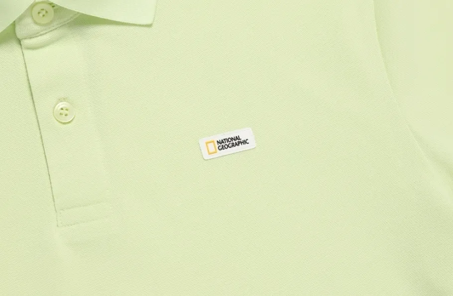 NATIONAL GEOGRAPHIC  |Unisex Street Style Short Sleeves Logo Polos