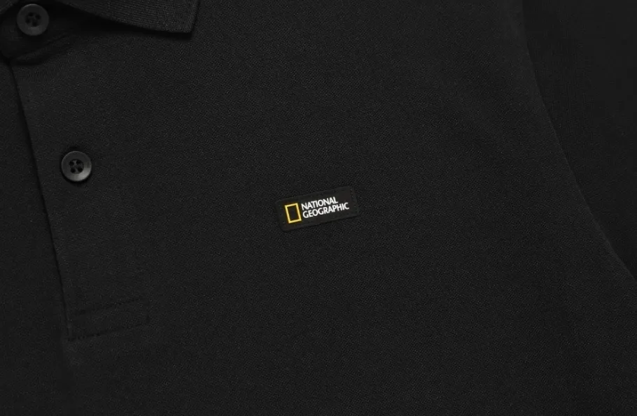 NATIONAL GEOGRAPHIC  |Unisex Street Style Short Sleeves Logo Polos