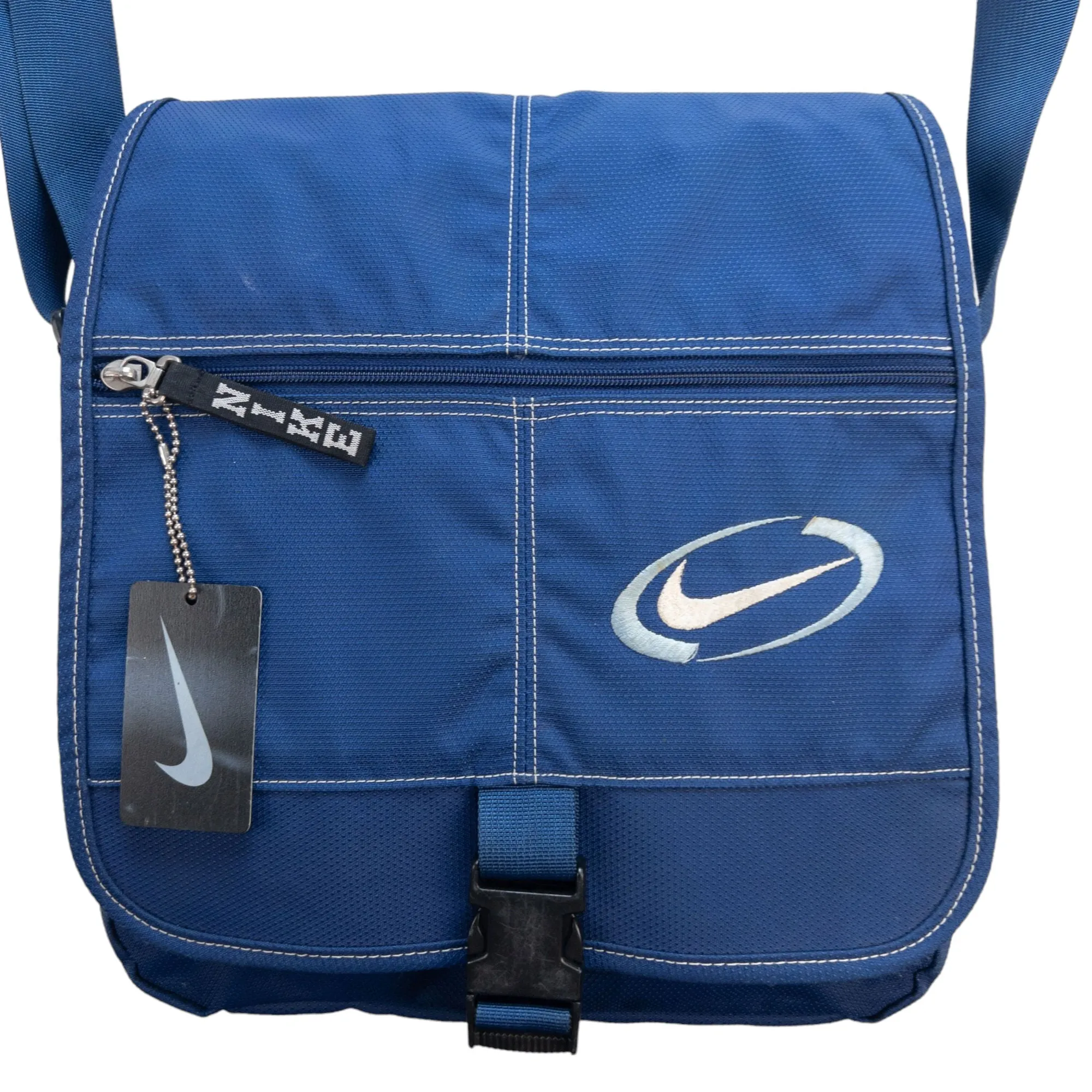 Nike 90s Blue Cross Body Bag | Second Wave Vintage