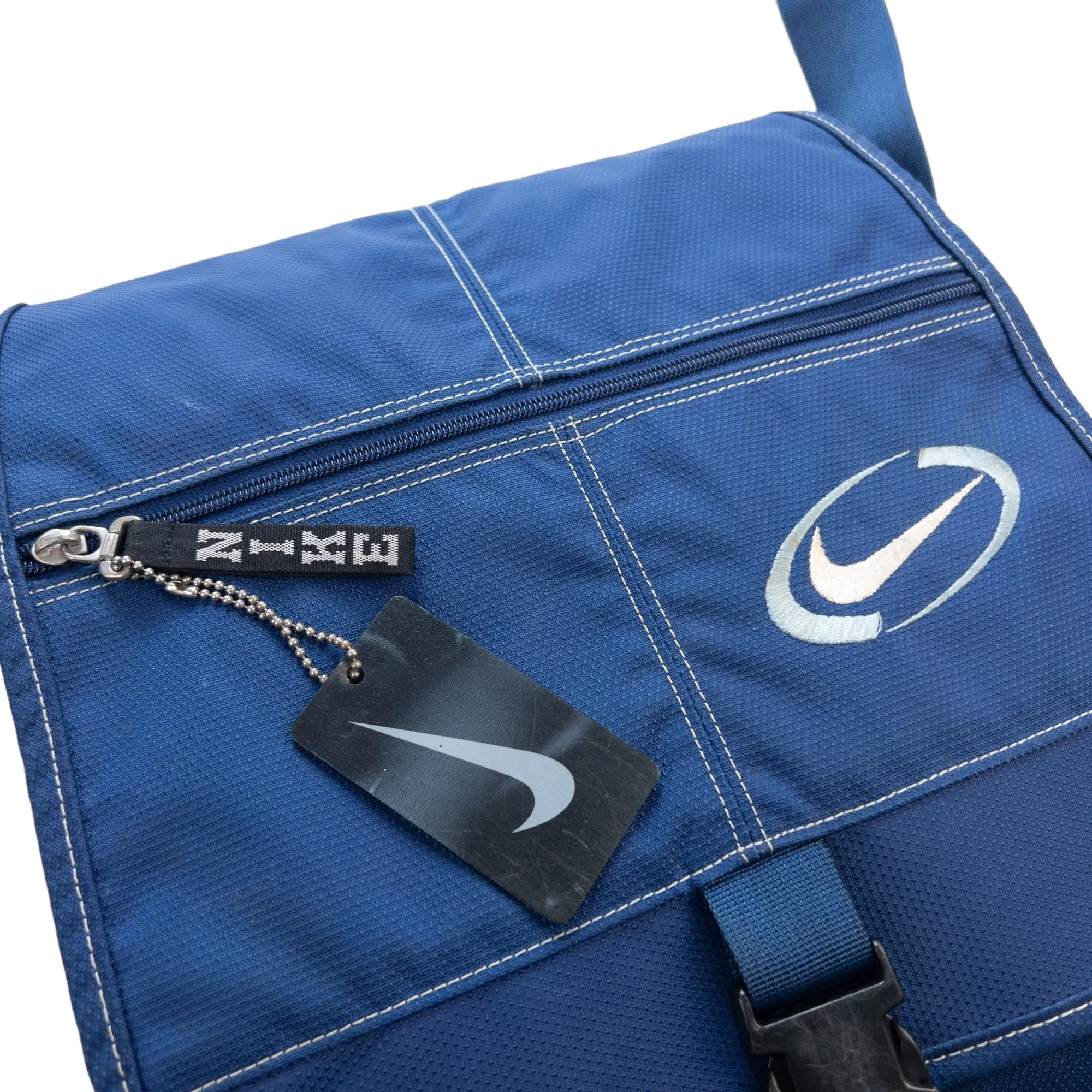 Nike 90s Blue Cross Body Bag | Second Wave Vintage