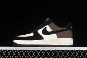 Nike Air Force 1 07 Low Mocha Black White Shoes YG5063-203