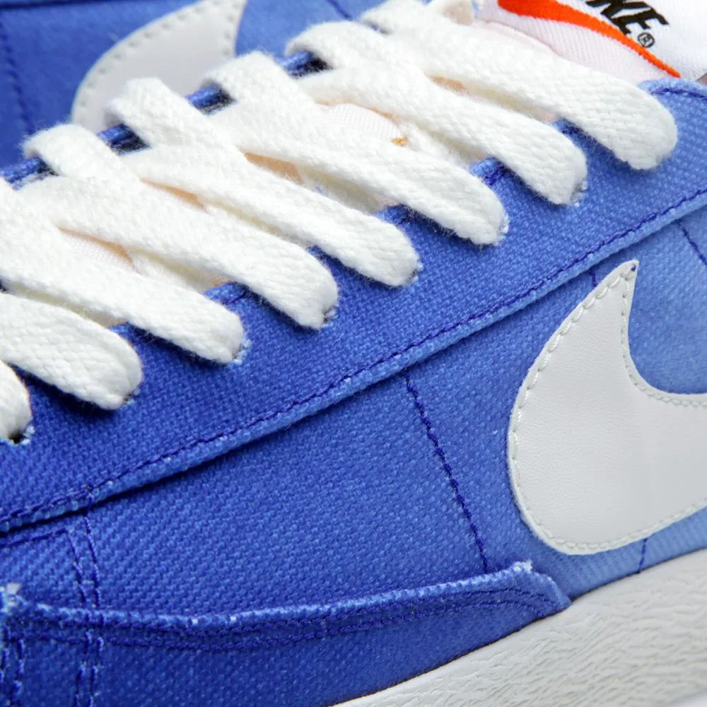 Nike Blazer Low PRM VNTG CanvasHyper Blue, Sail & Photo Blue