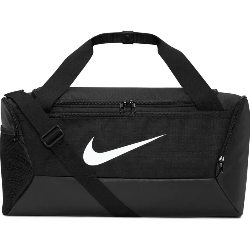 NIKE BRASILIA 9.5 TRAINING BLACK DUFFEL BAG (SMALL, 41L)