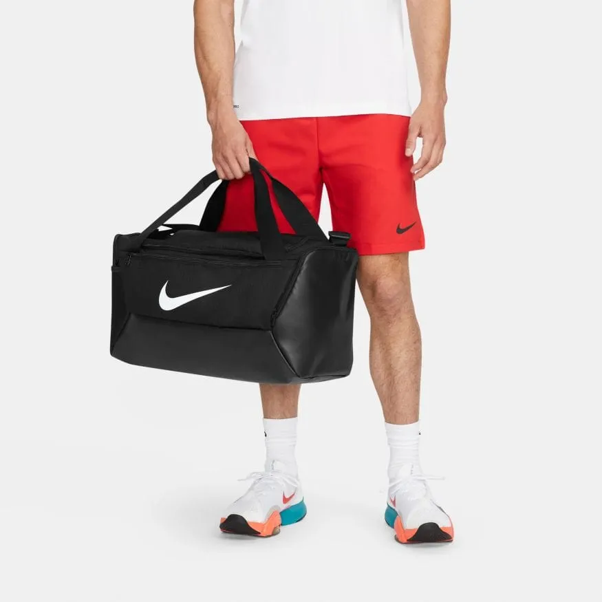 NIKE BRASILIA 9.5 TRAINING BLACK DUFFEL BAG (SMALL, 41L)