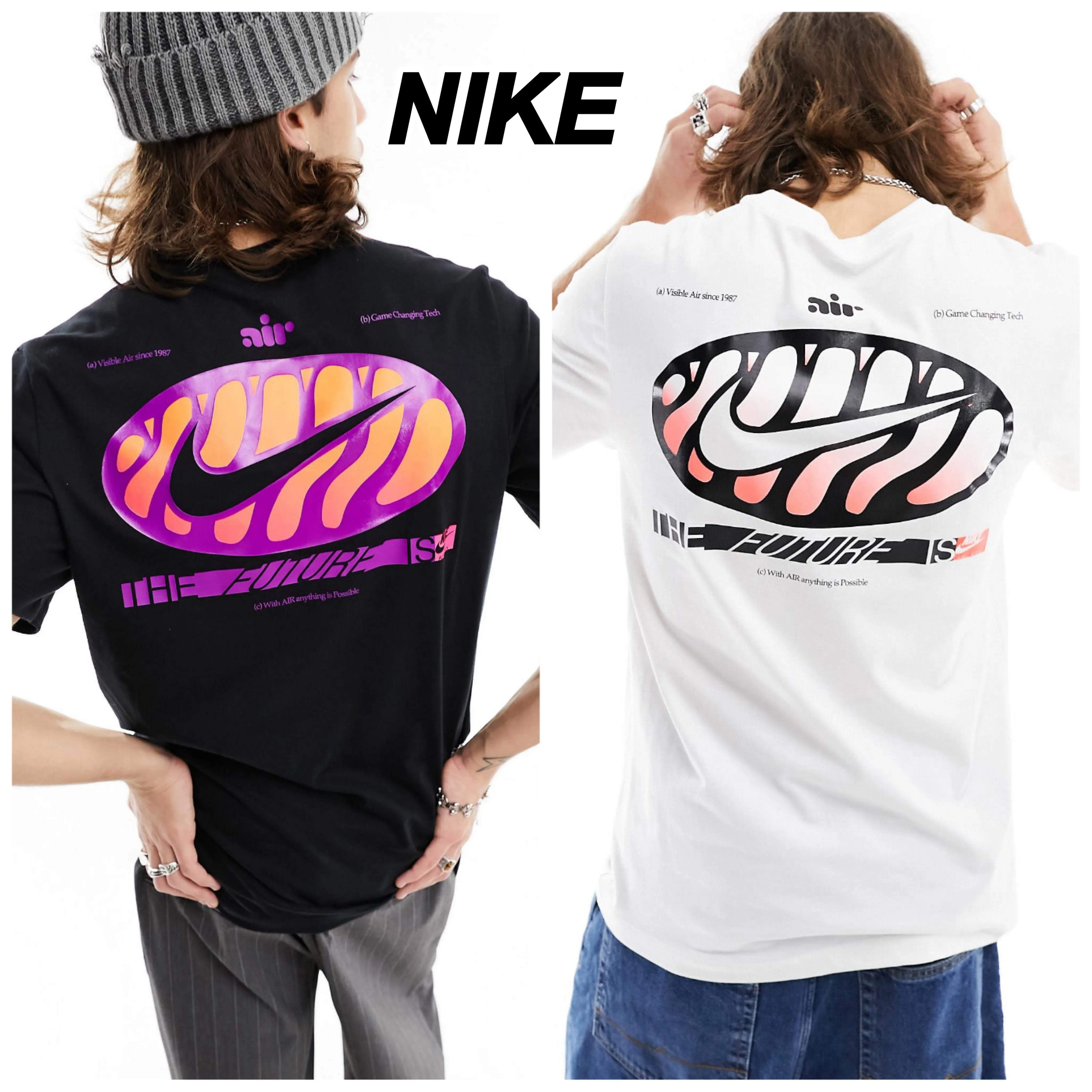 Nike  |Crew Neck Street Style Cotton Short Sleeves Logo