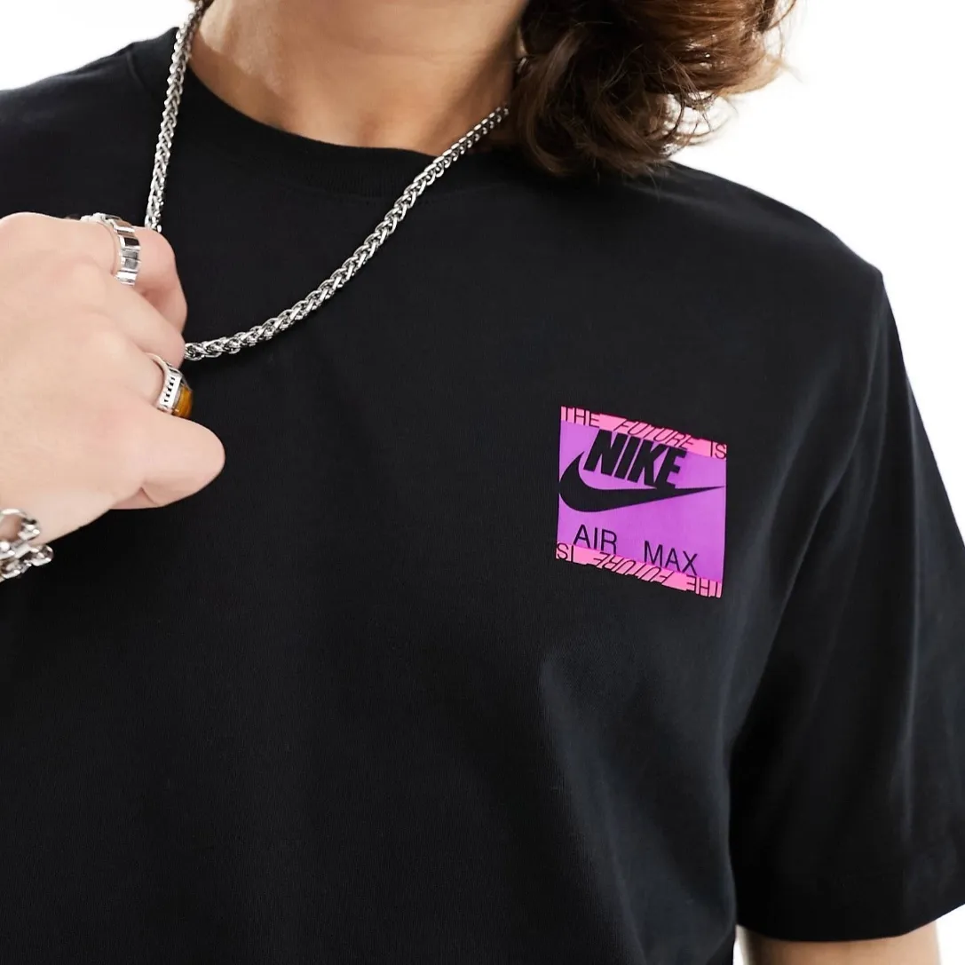 Nike  |Crew Neck Street Style Cotton Short Sleeves Logo