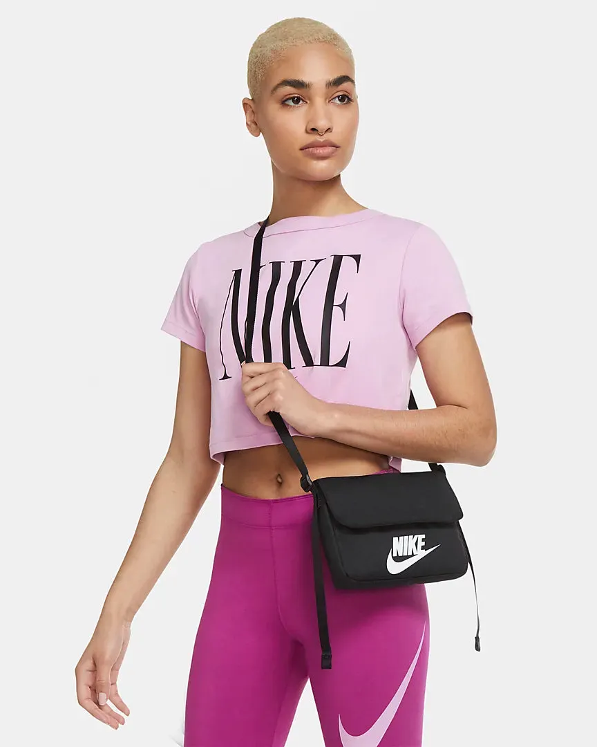 NIKE FUTURA 365 CROSS BODY BAG - BLACK/WHITE