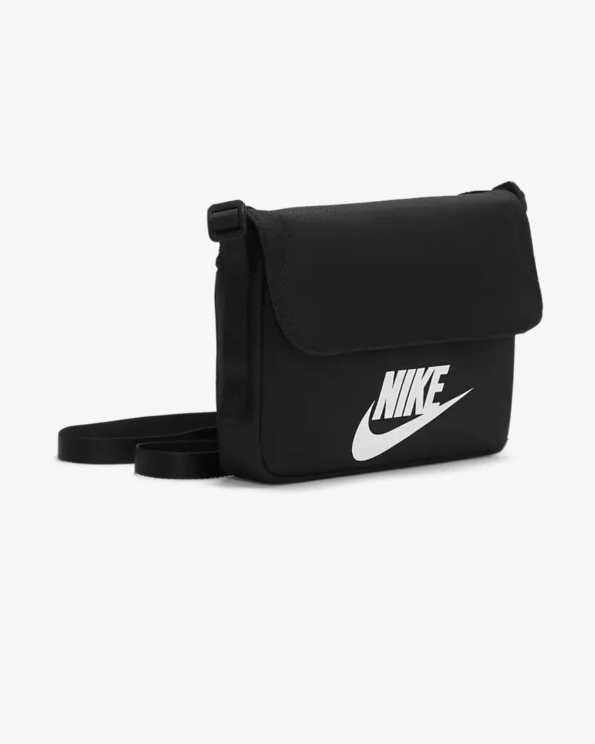 NIKE FUTURA 365 CROSS BODY BAG - BLACK/WHITE