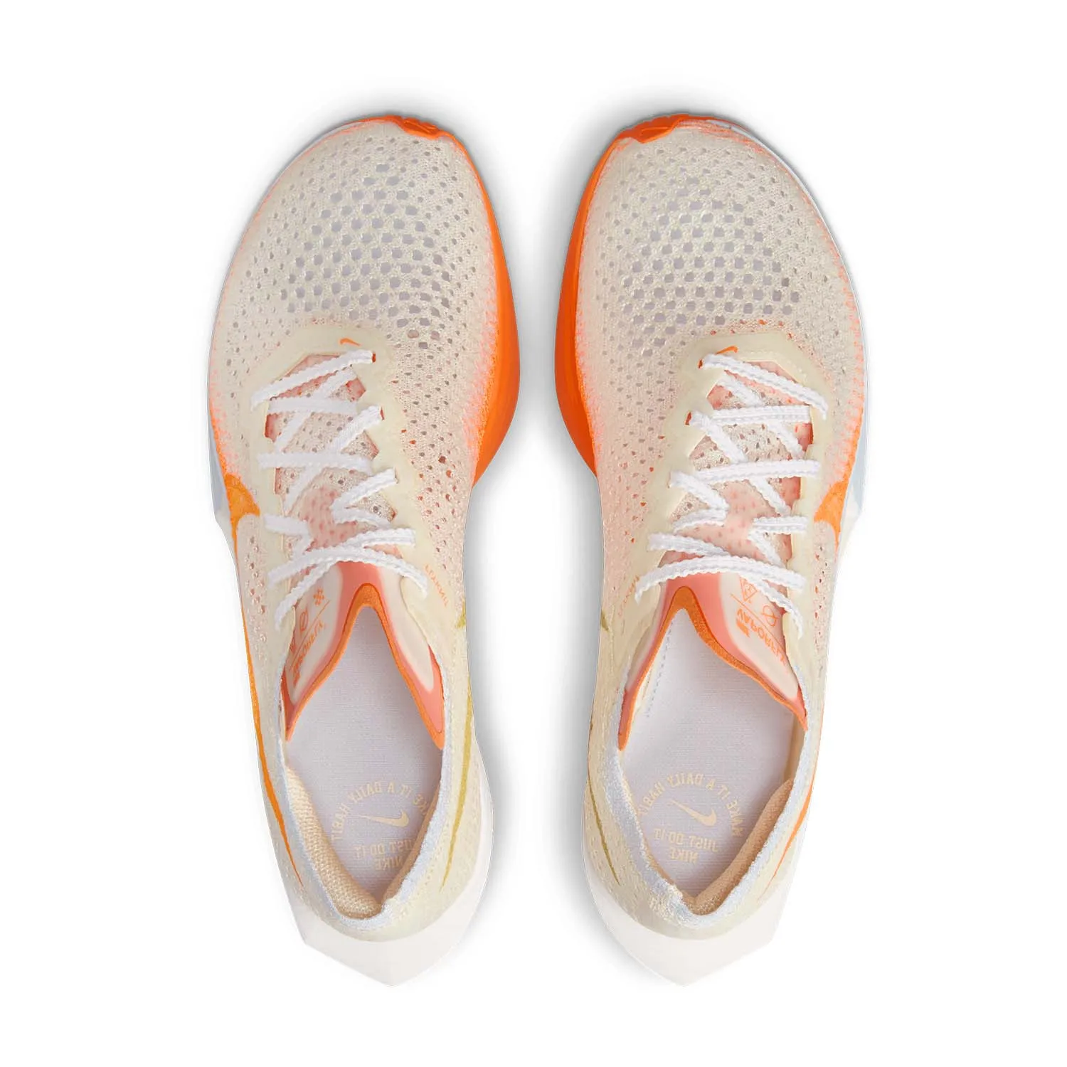 Nike Zoomx Vaporfly Next% 3  Coconut Milk/Bright Mandarin/Sail