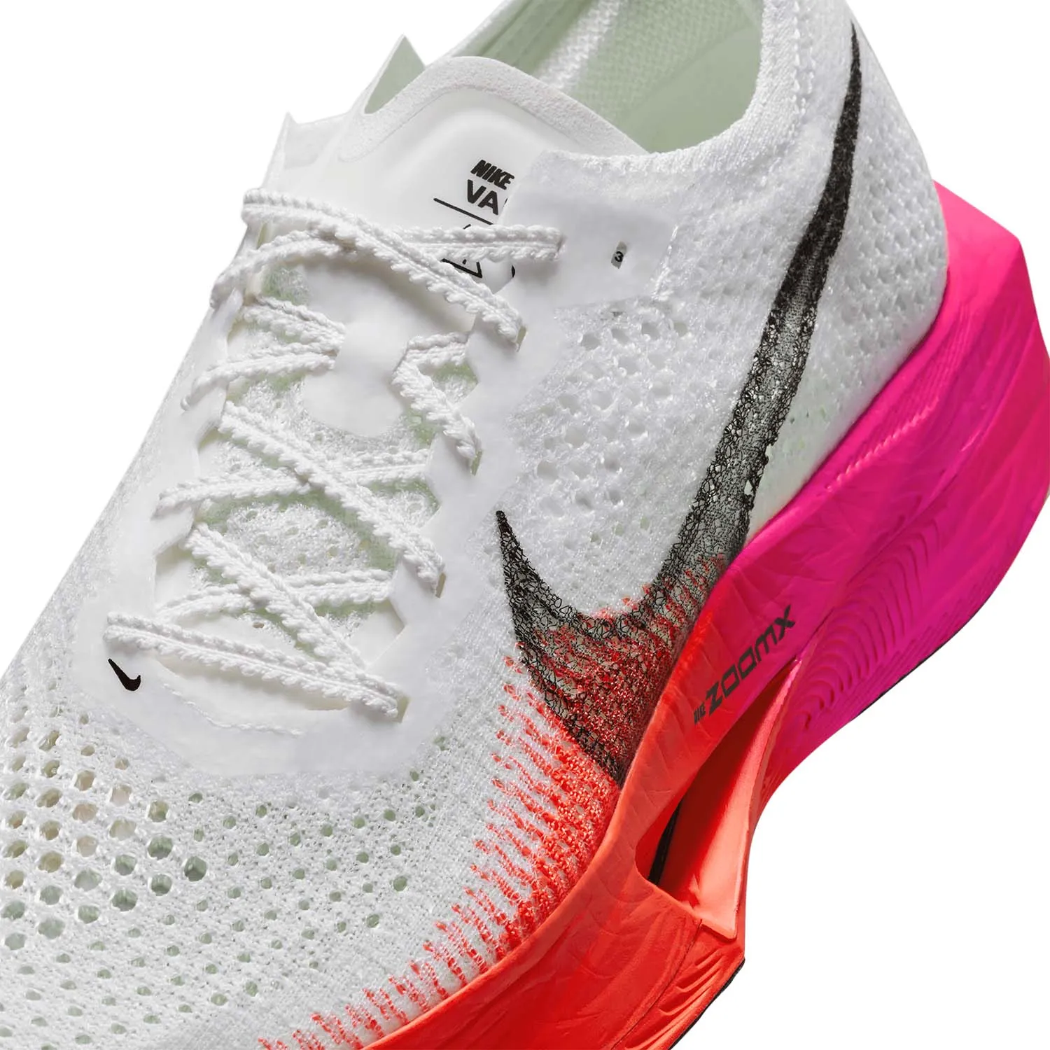 Nike Zoomx Vaporfly Next% 3  White/Black/Bright Crimson/Fierce Pink