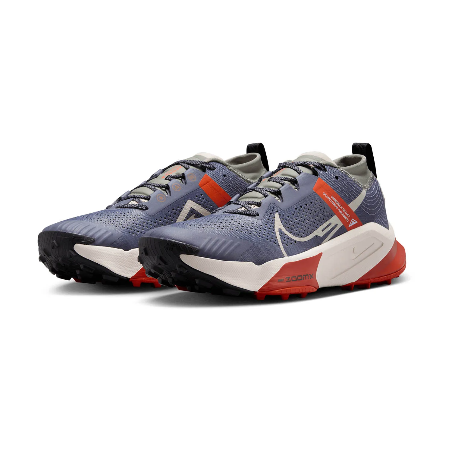 Nike ZoomX Zegama Trail  Light Carbon/Light Orewood Brown/Dragon Red