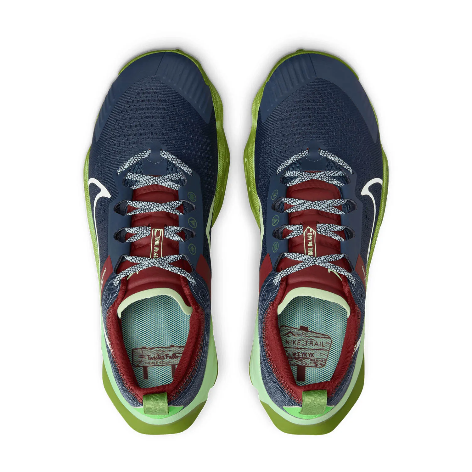 Nike ZoomX Zegama Trail  Thunder Blue/Summit White/Chlorophyll