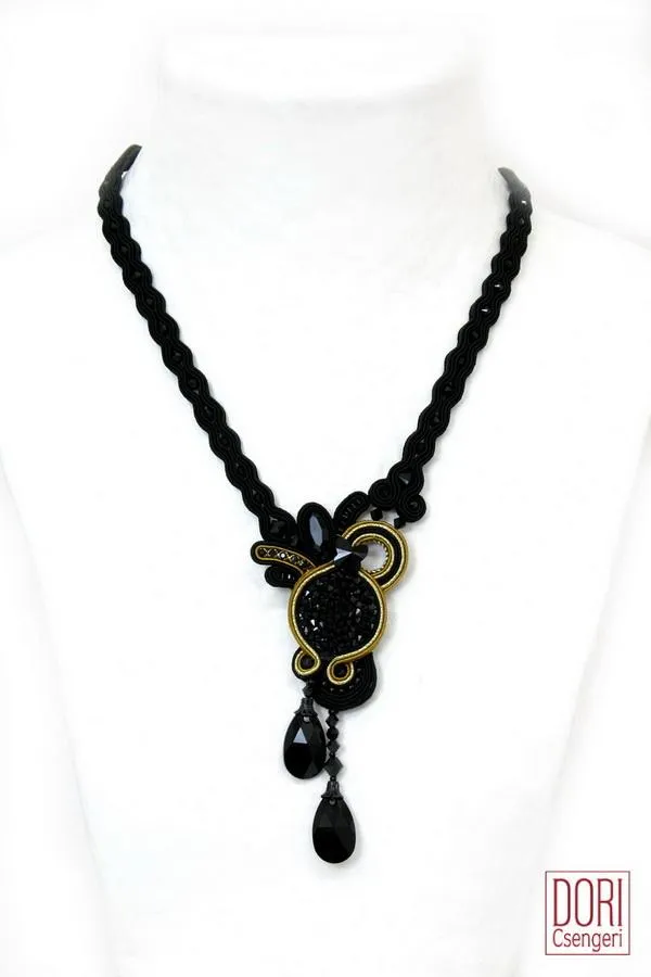 Nocturne Drop Evening Necklace