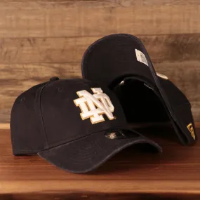 Notre Dame Fightin Irish Navy 9Twenty Dad hat