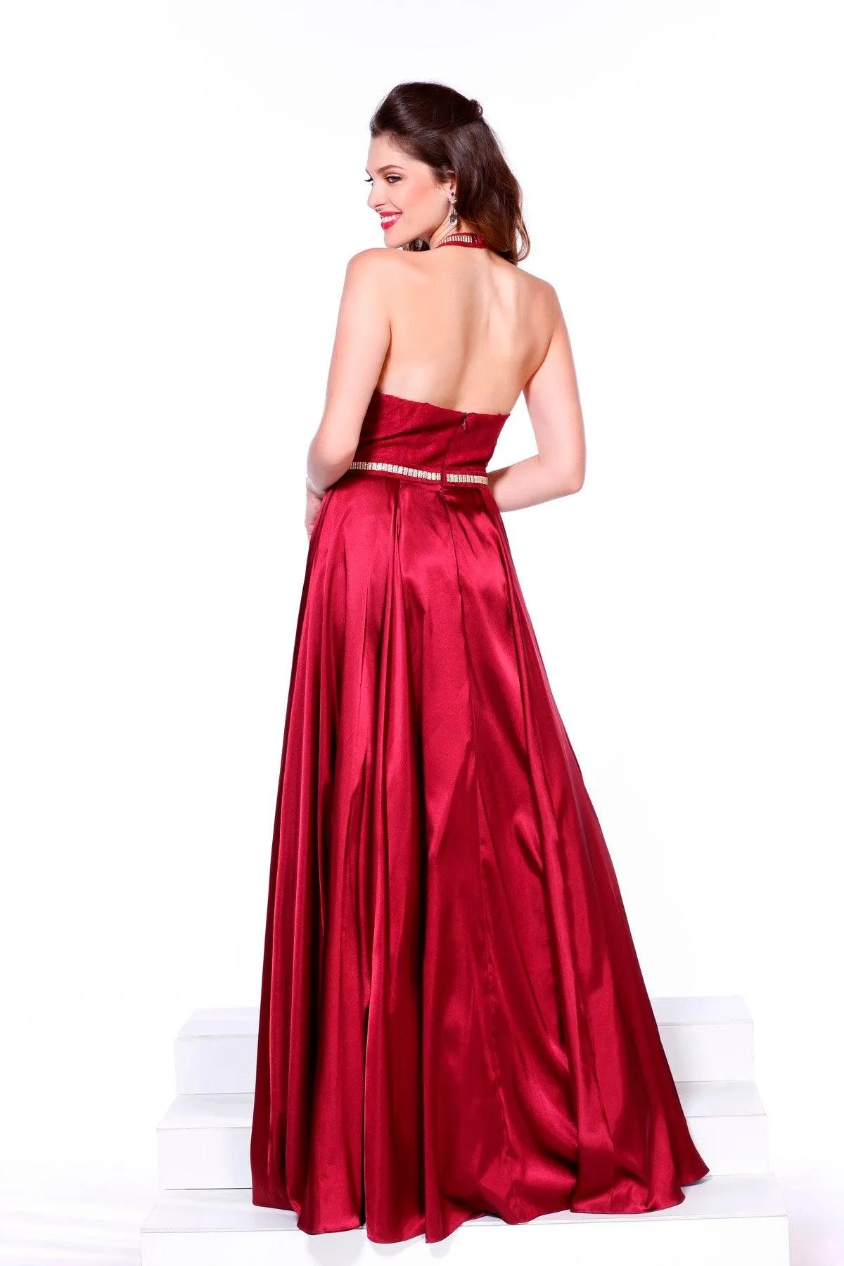 Nox Anabel 8198 Long Sleeveless Evening Gown