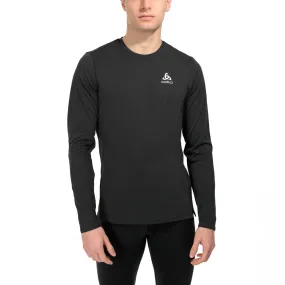 Odlo Crew Zeroweight Chill-Tec Maglia  Black