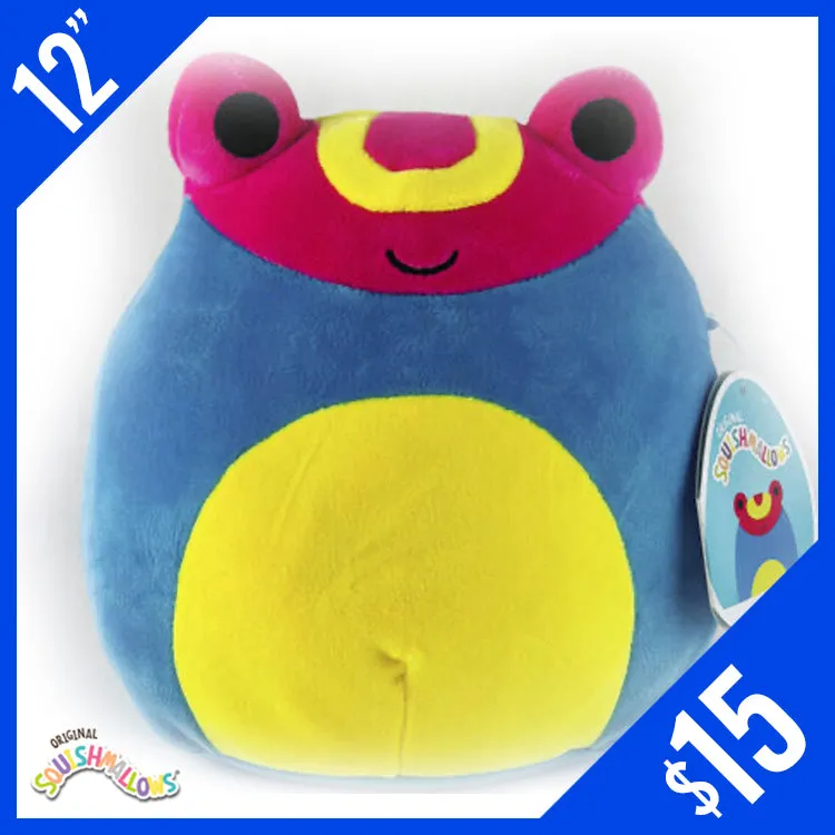 Original Squishmallows! Black Light: Wamina the Frog 12