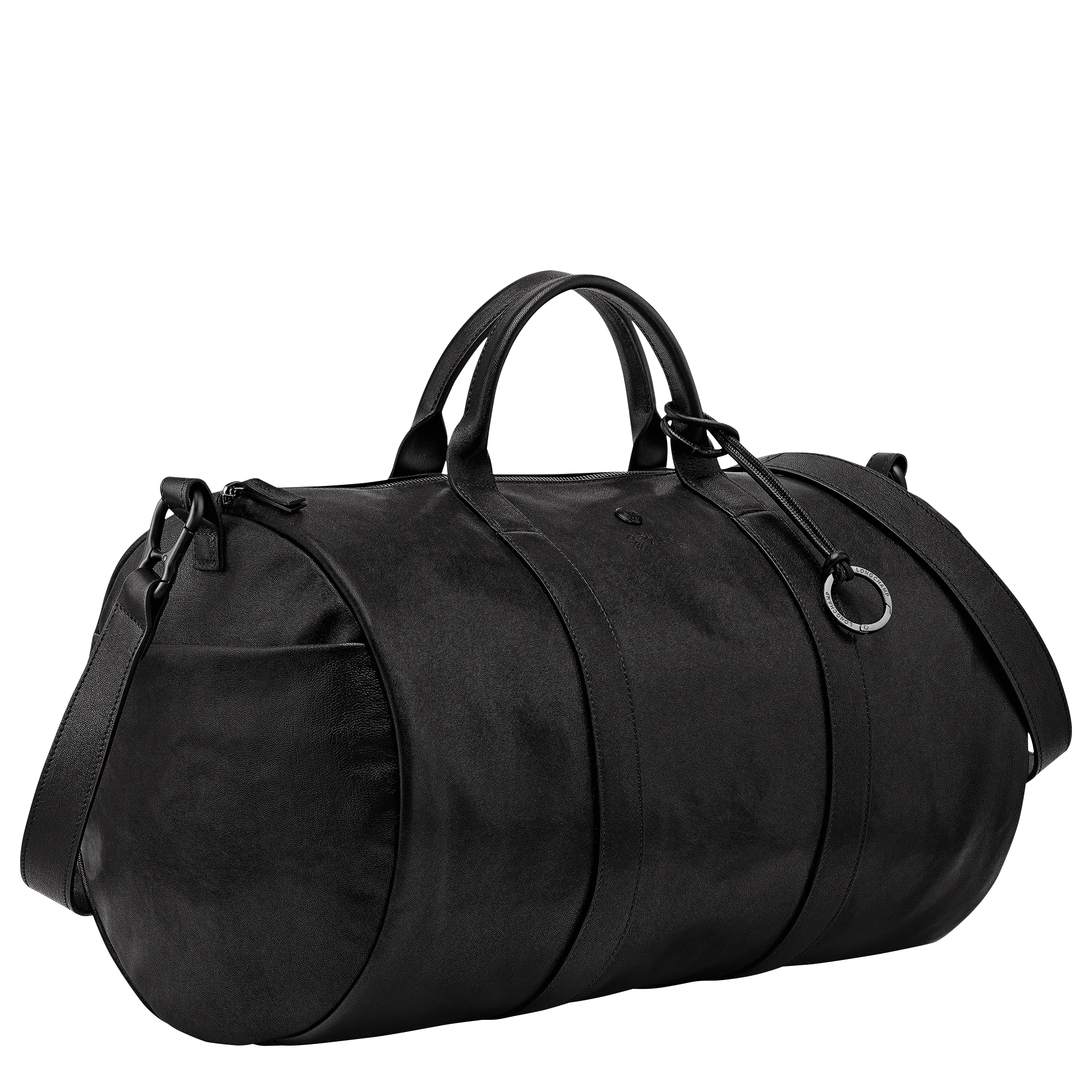 Parisis S Duffle bag Black - Leather