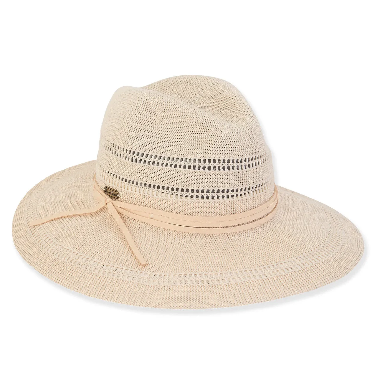 Parker Poly Braid Safari Hat in Natural