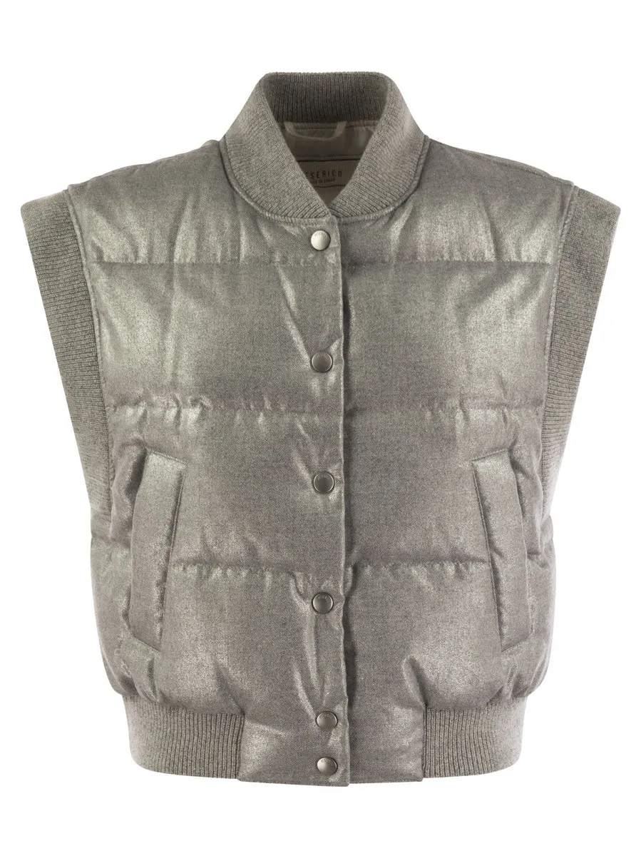 Peserico    Peserico Down Cropped Vest