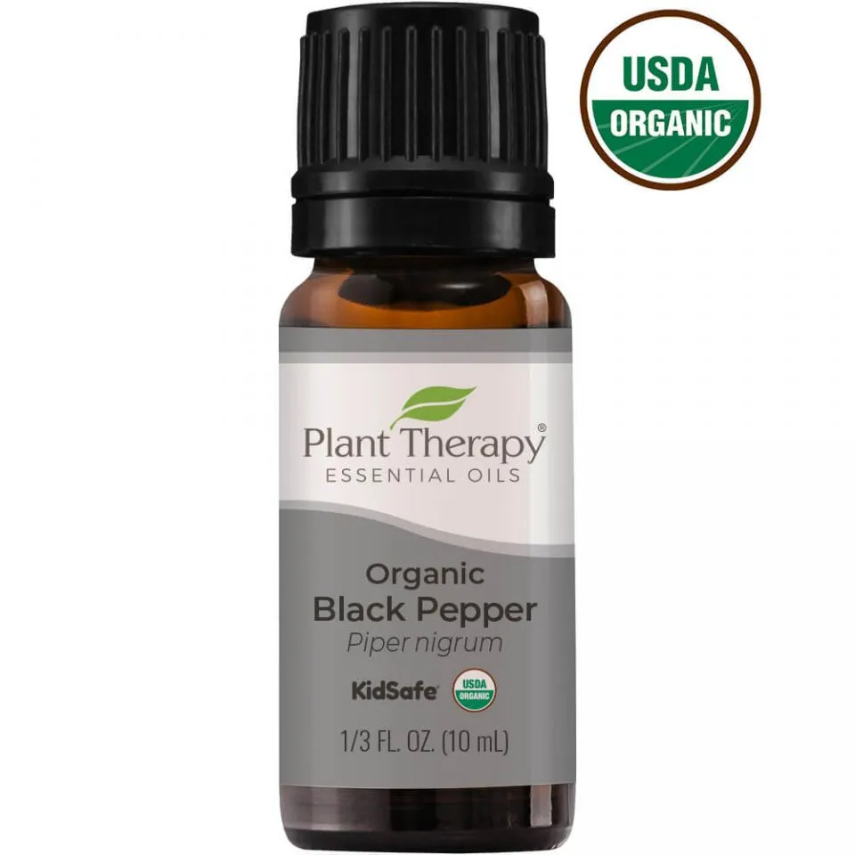 Plant Therapy Black Pepper Organic Essential Oil