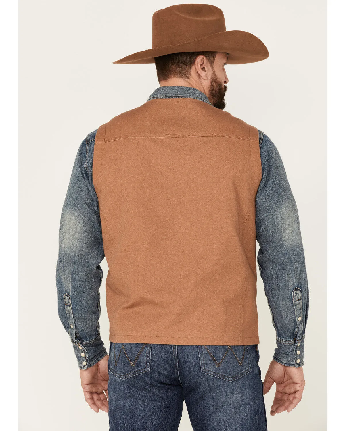 Product Name:  Blue Ranchwear Men's Solid Button-Down Duck Canvas Vest