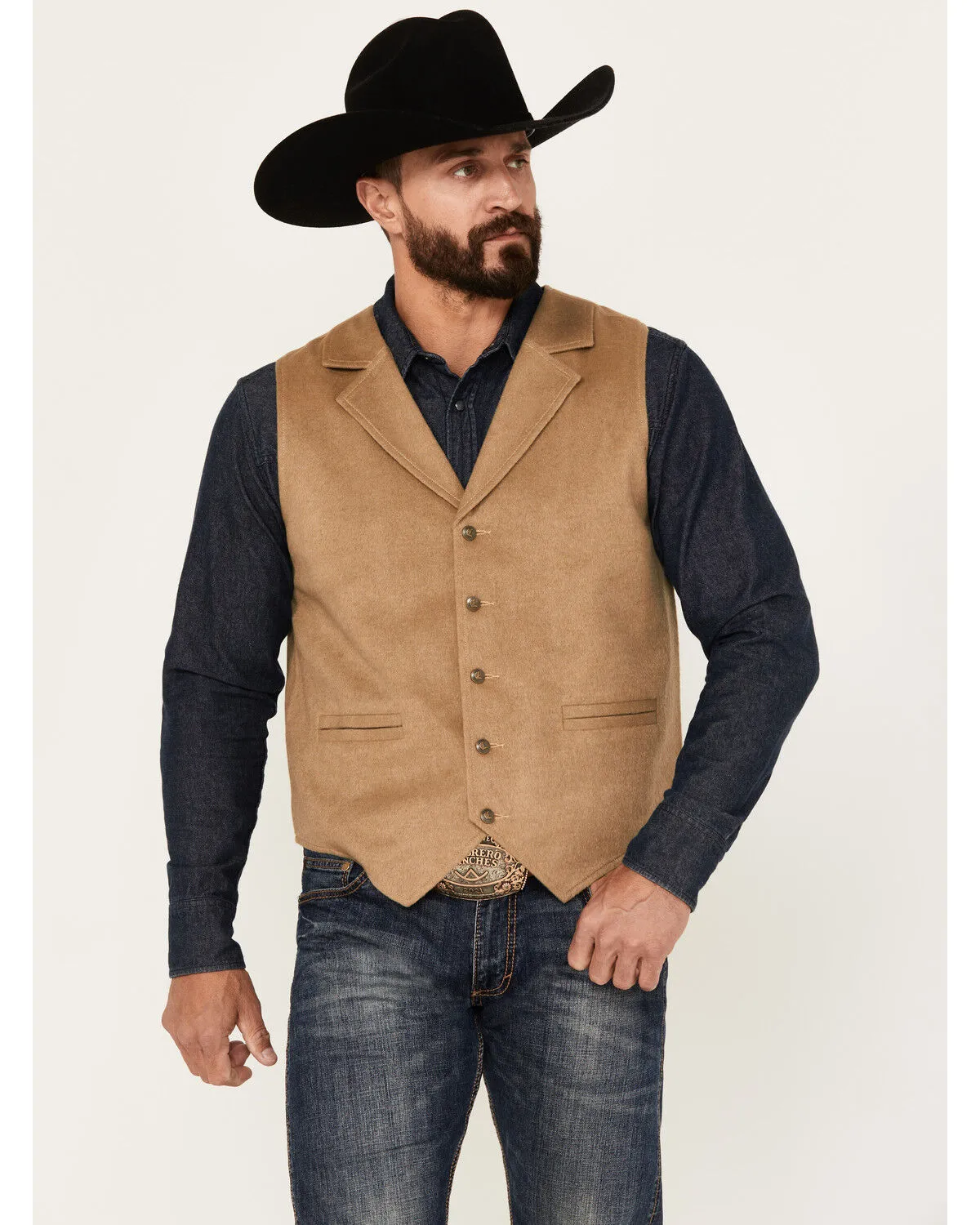 Product Name:  Cody James Men's Button-Down Wool Dress Vest