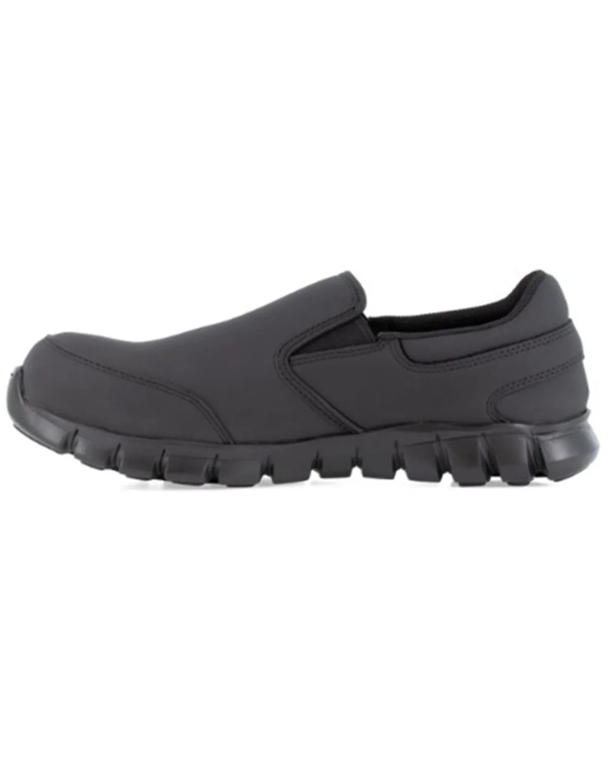 Product Name:  Reebok Women's Sublite Cushion Athletic Slip-On Work Shoes - Composite Toe