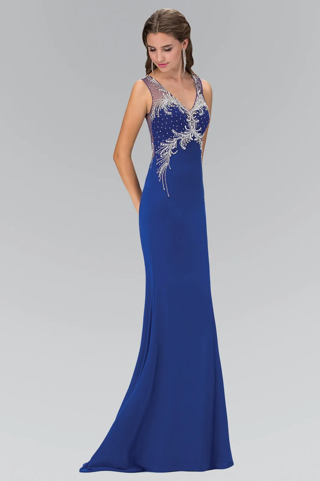 Prom Long Sleeveless Dress Evening Gown