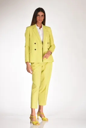 P.s. Paul Smith Blazer Doppiopetto Giallo Donna