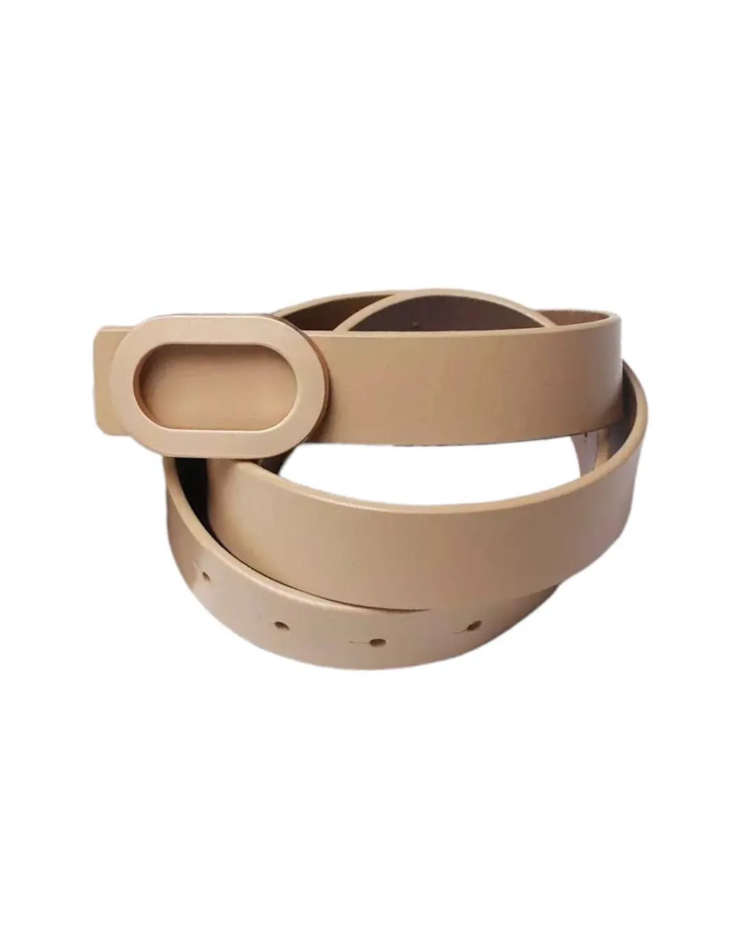 PU Leather Casual Buckled Belt