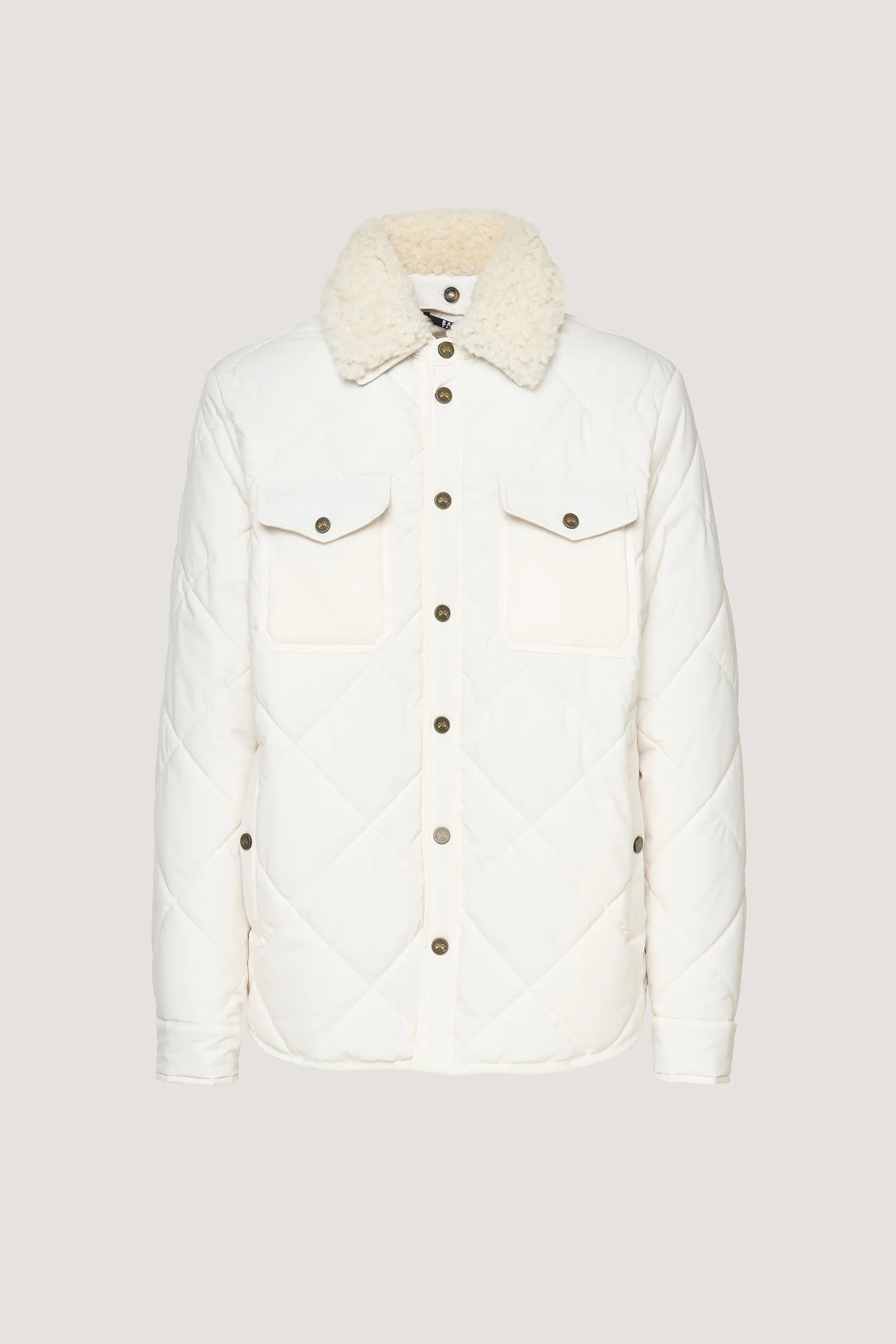 Quilted shirt jacket 