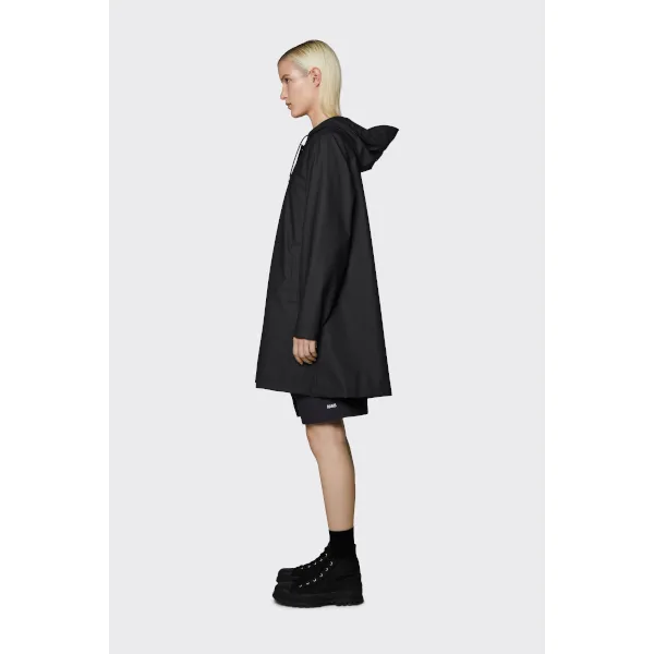 Rains A-Line Jacket (black)