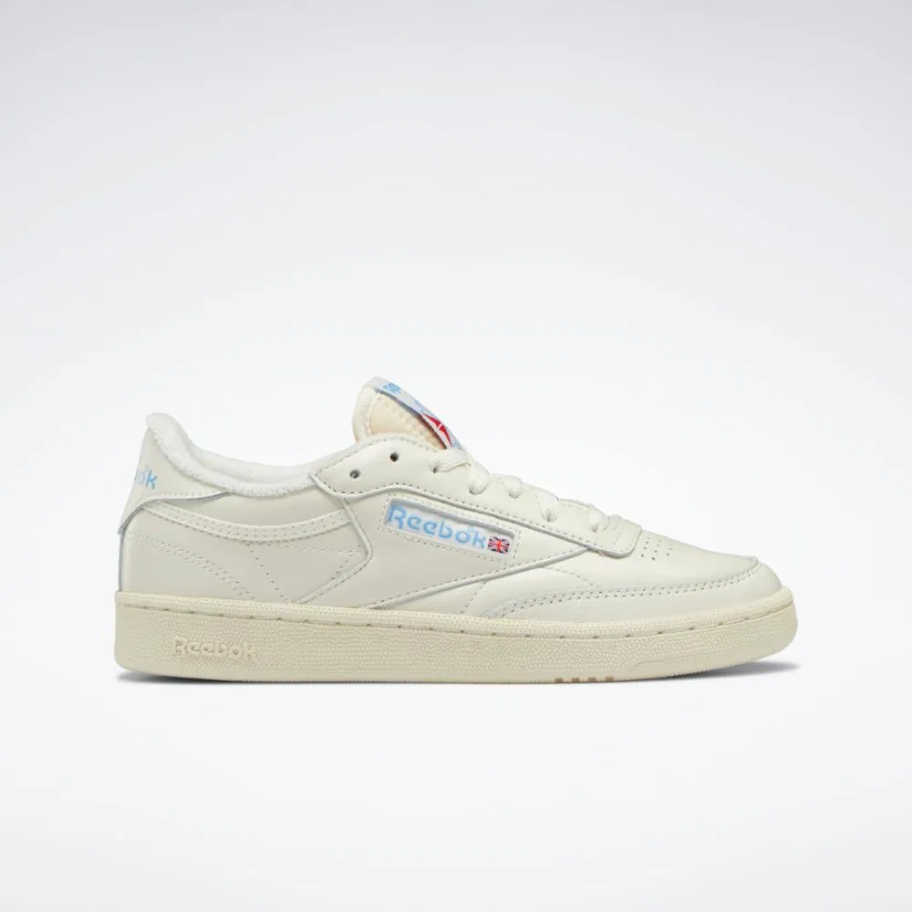 Reebok Footwear  Women's Club C 85 Vintage Reebok Classics Ftw Women Chalk/Alabaster/Sky Blue M