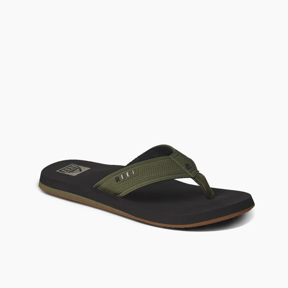 Reef Men's The Layback - Black/Olive