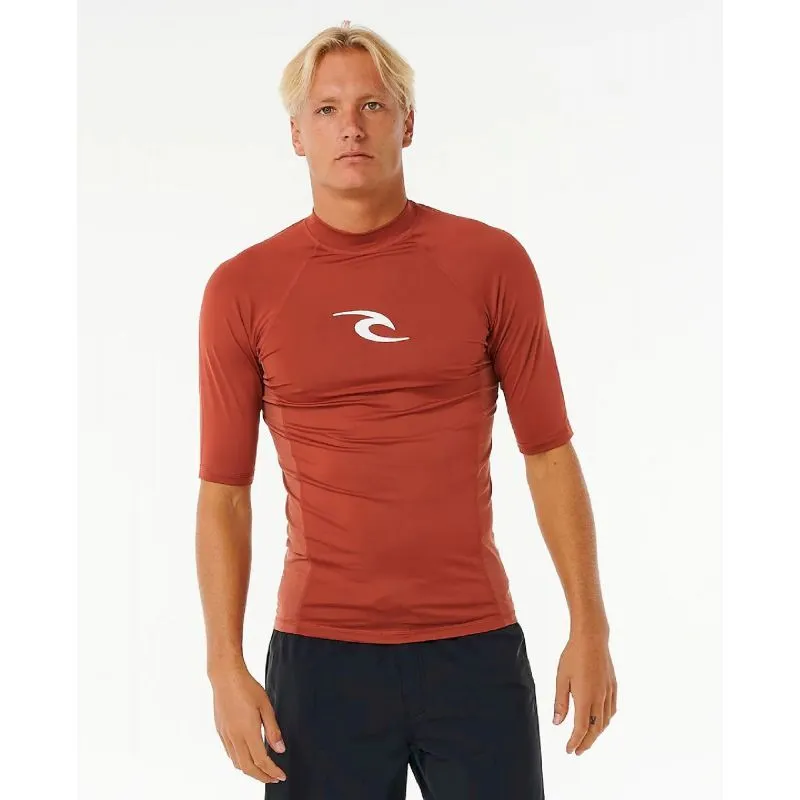 Rip Curl  Waves UPF Performance Short Sleeve - Lycras - Uomo