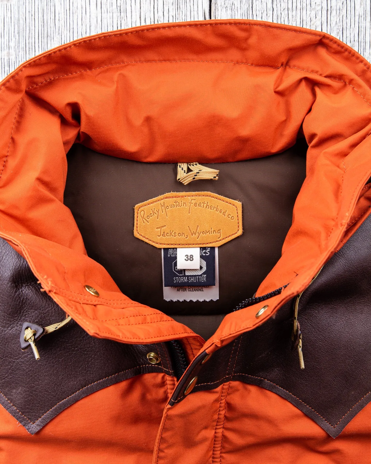 Rocky Mountain Featherbed DMP Down Jacket Orange