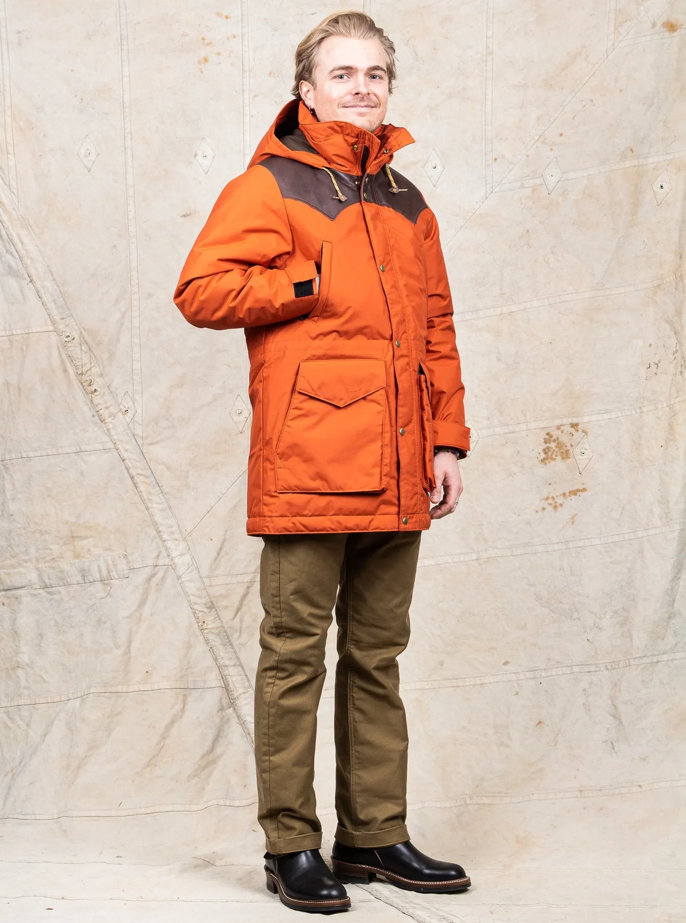 Rocky Mountain Featherbed DMP Down Jacket Orange